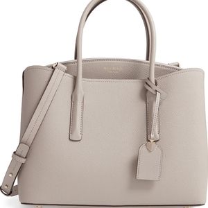 Kate Spade large margaux leather satchel